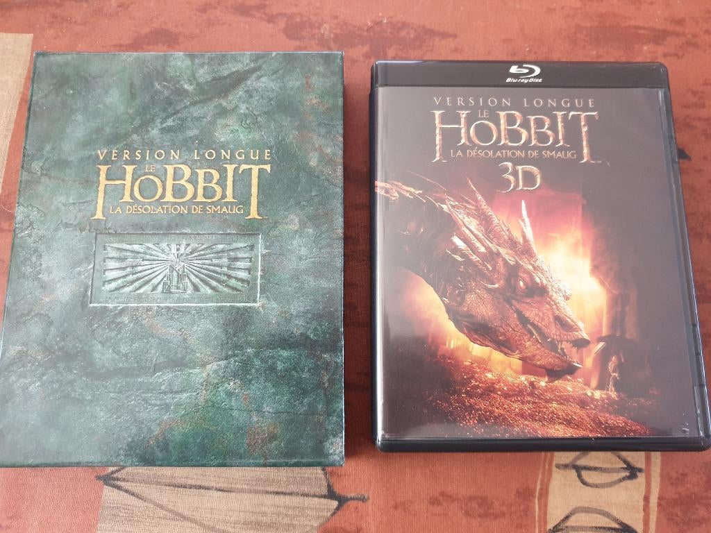 De Hobbit Desolation of Smaug extended Blu ray, Cd's en Dvd's, Ophalen of Verzenden, Zo goed als nieuw, Science Fiction en Fantasy