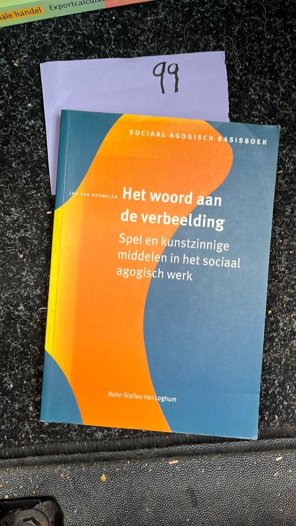 Het woord aan de verbeelding - Sociaal Agogisch Basisboek, Boeken, Ophalen of Verzenden, Gamma, Zo goed als nieuw, HBO