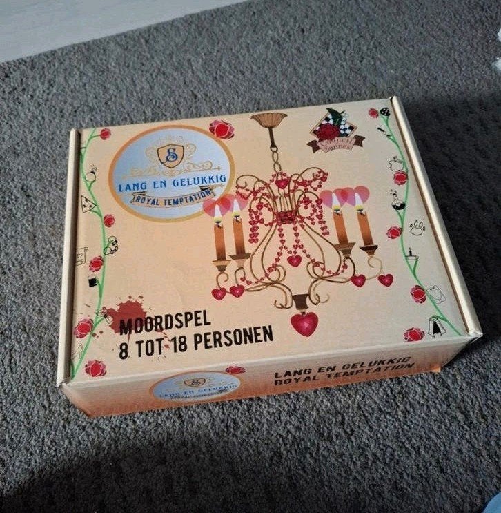 Zelfgemaakt Sprookjes Moordspel - Nederlands & Engels, Hobby en Vrije tijd, Vijf spelers of meer, Ophalen of Verzenden, Nieuw