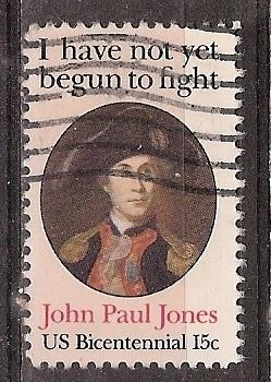 USA, John P. Jones, 1979., Postzegels en Munten, Ophalen of Verzenden, Gestempeld, Noord-Amerika
