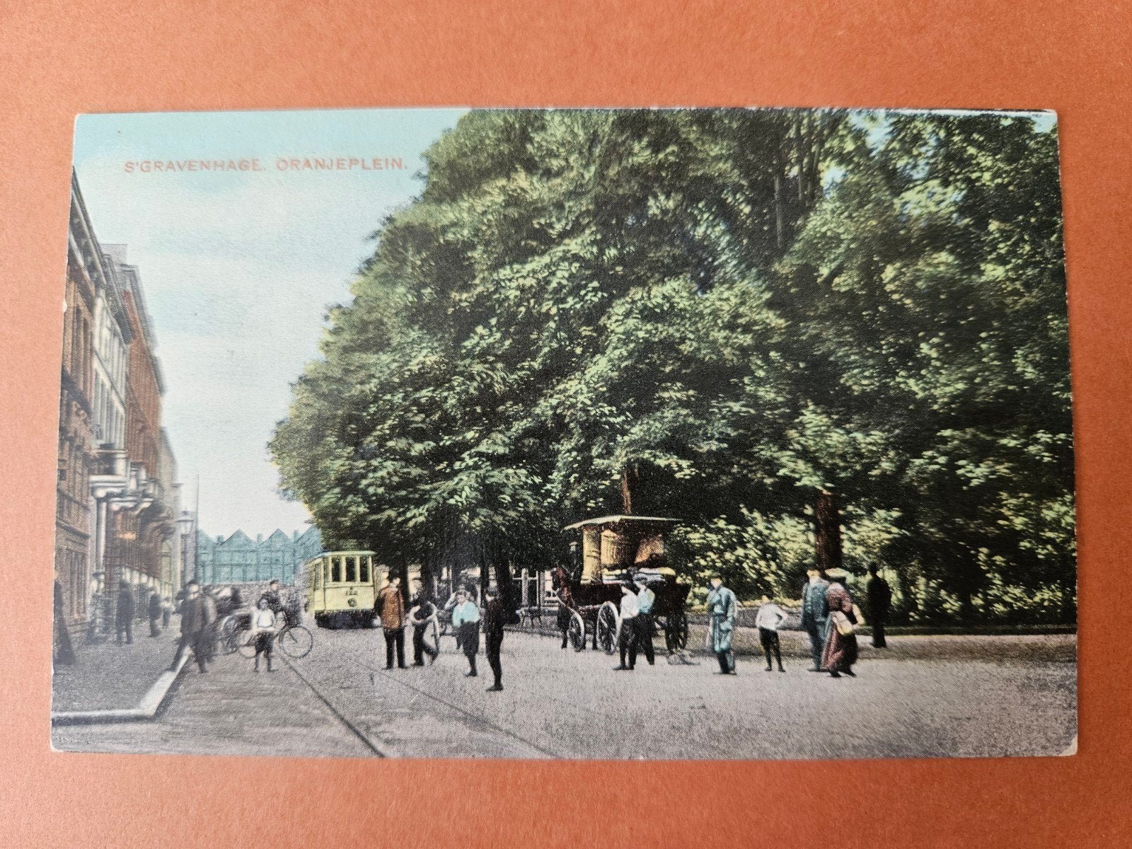 244) Oranjeplein DenHaag, Ophalen of Verzenden, Ongelopen, Zuid-Holland