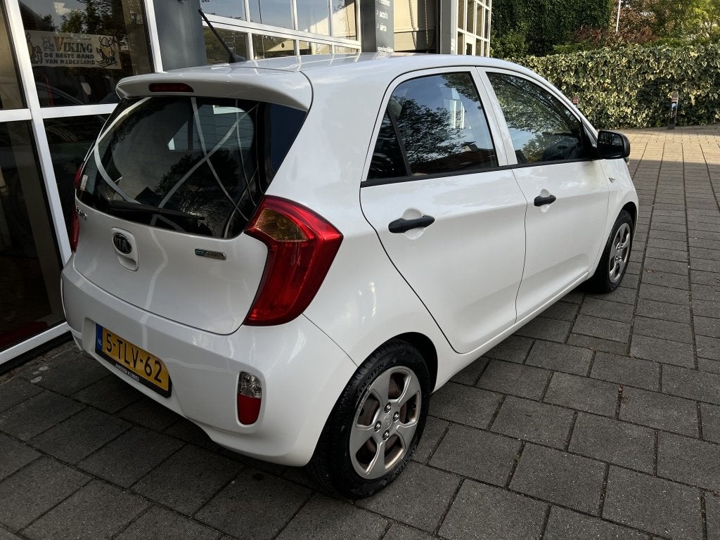 Kia Picanto 1.0 CVVT ISG Comf.P., Auto's, Gebruikt, Verwarmde buitenspiegels, 400 kg, Wit
