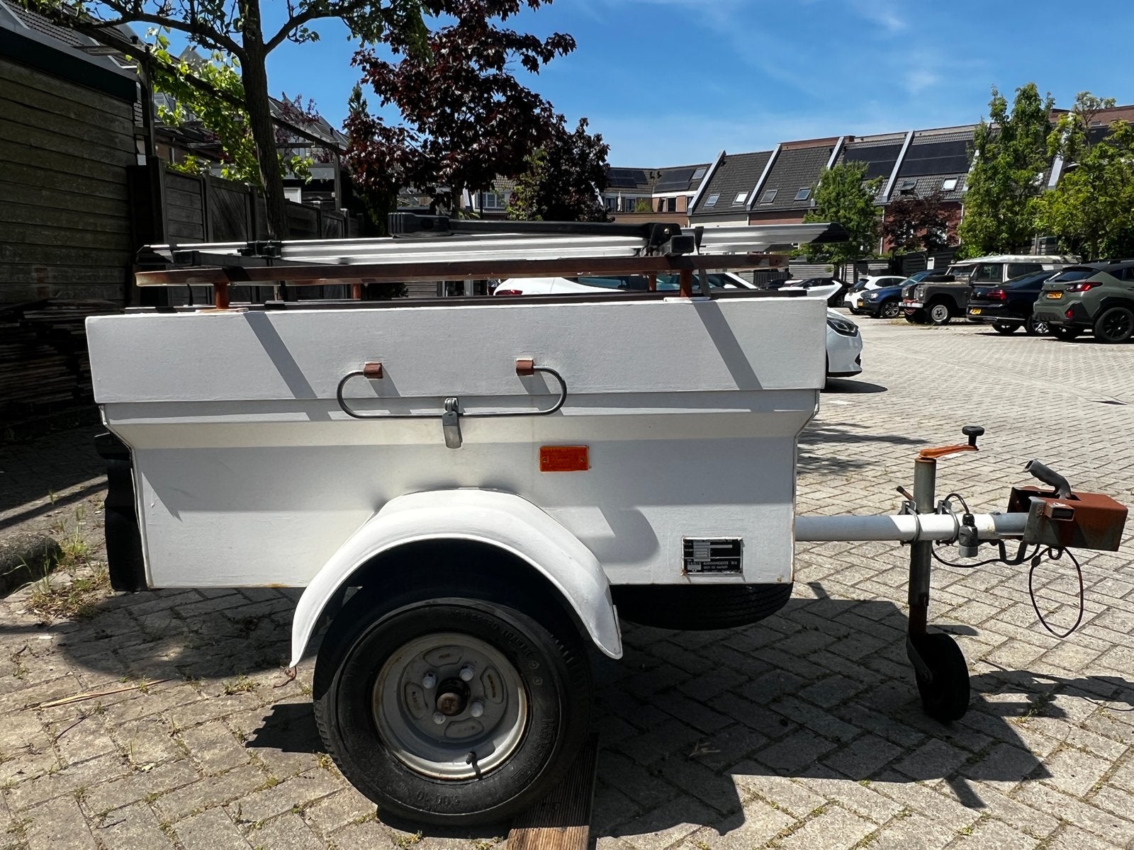 Bagagewagen huren - Saris Speedy Aanhanger met huif, Ophalen, Gebruikt
