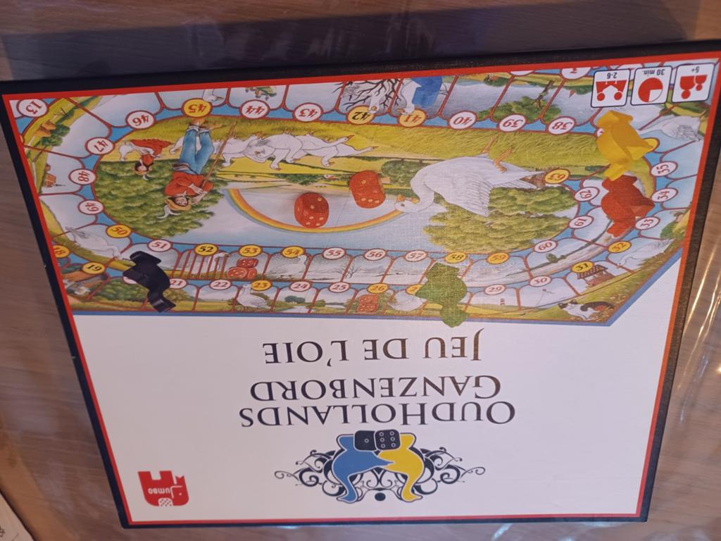 Oud Hollands Ganzenbord - Gezellig familiespel, Hobby en Vrije tijd, Gezelschapsspellen | Bordspellen, Vijf spelers of meer, Ophalen