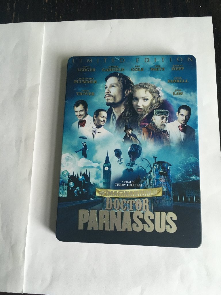 the imaginarium of doctor parnassus terry gilliam dvd metal, Alle leeftijden, Ophalen of Verzenden, Zo goed als nieuw