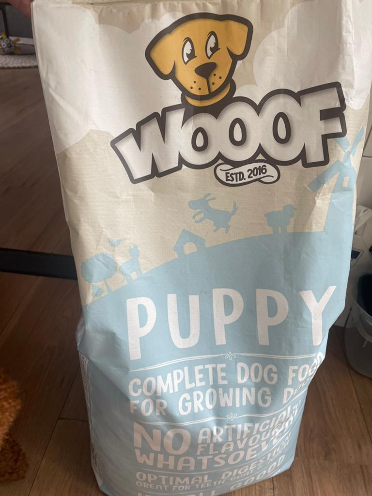 Puppy brok van woof, Dieren en Toebehoren, Dierenvoeding, Hond, Ophalen