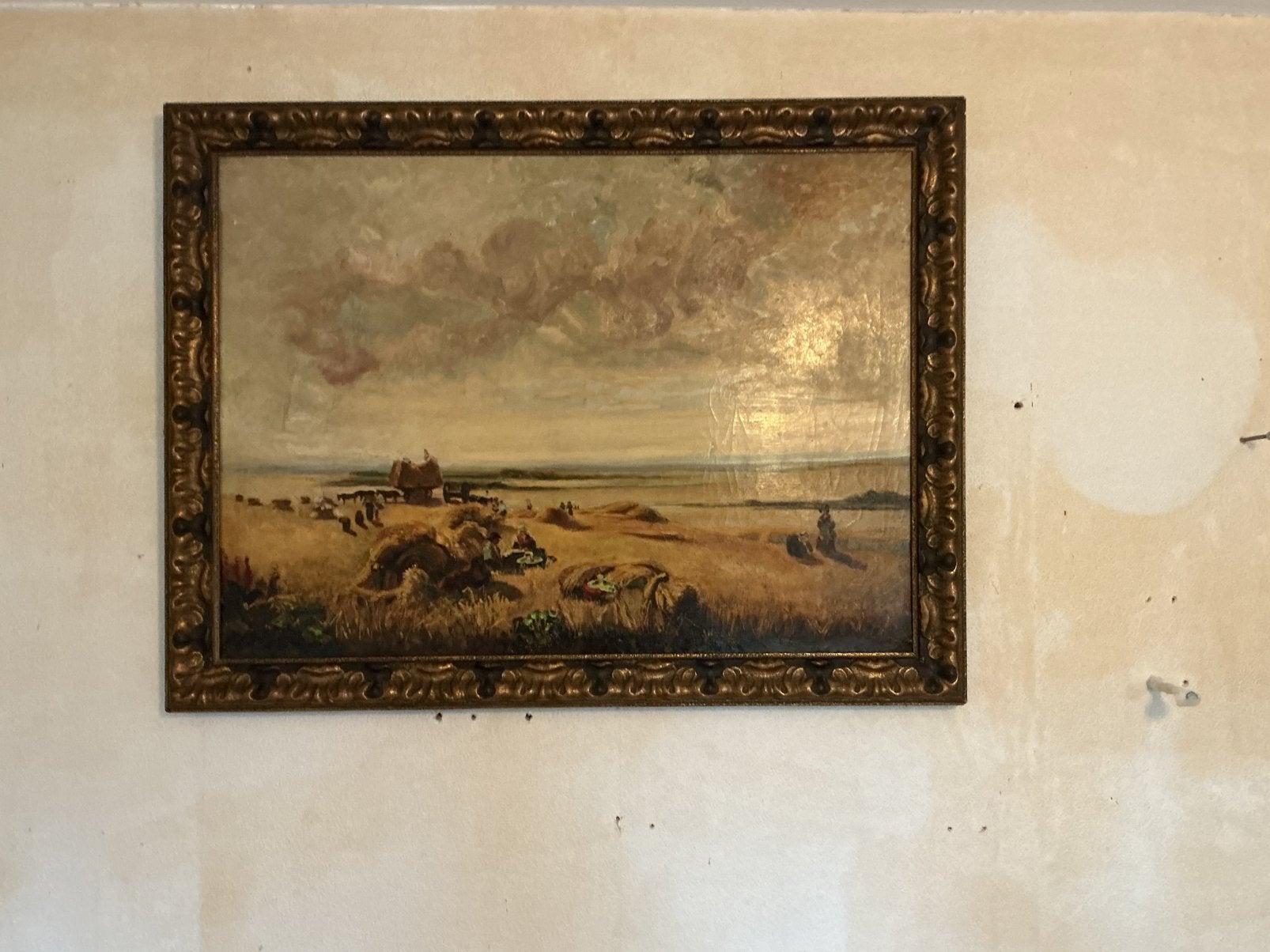 Schilderij op linnen. Olieverf, Ophalen of Verzenden
