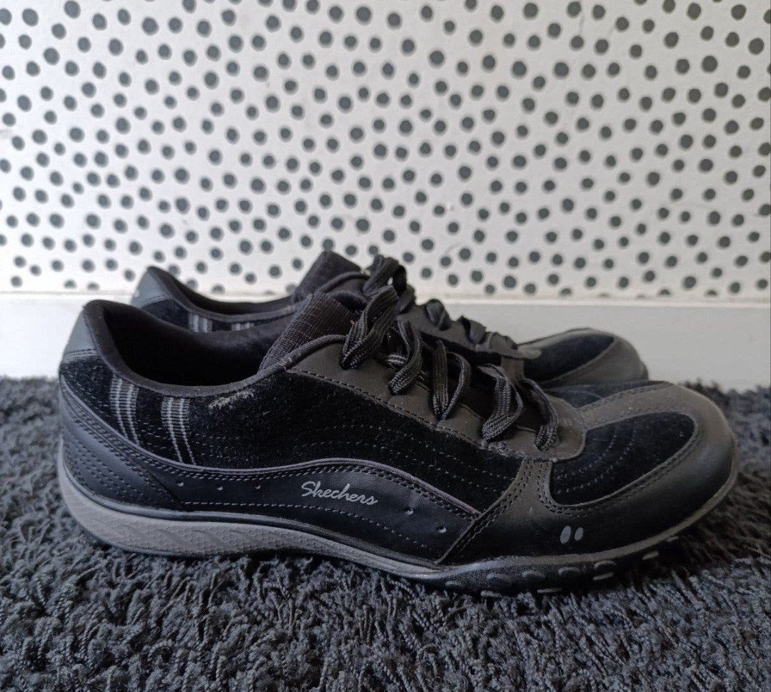 Skechers Memory Foam Sneakers Zwart Maat 40, Ophalen