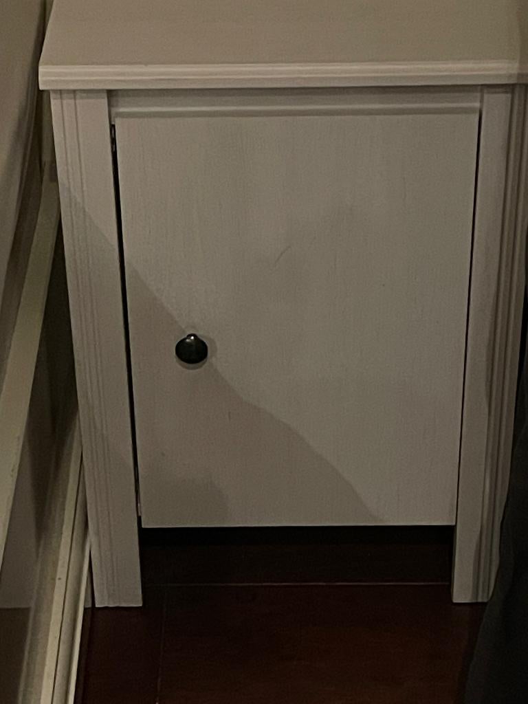 Nachtkastje IKEA wit 1/3, Ophalen, Gebruikt, Minder dan 45 cm, 55 tot 70 cm