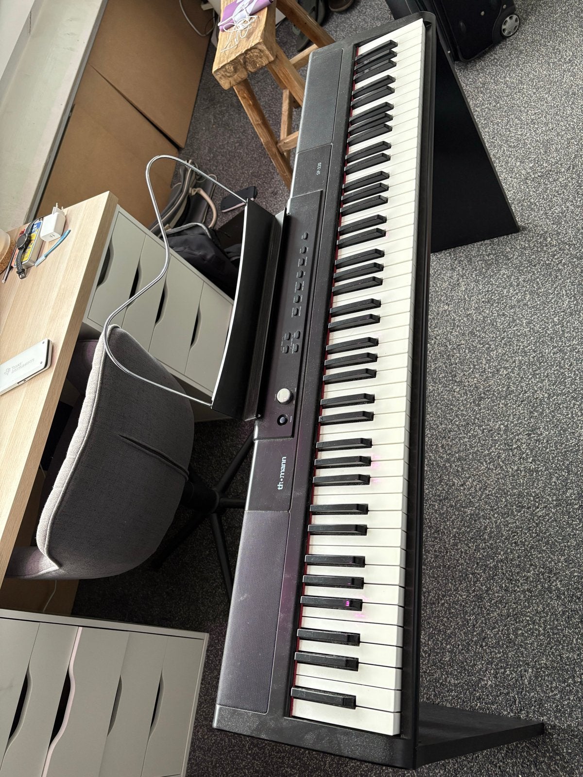 Thomann SP-320 Digitale Piano, Muziek en Instrumenten, Keyboards, Gebruikt, 88 toetsen, Overige merken, Aanslaggevoelig, Ophalen