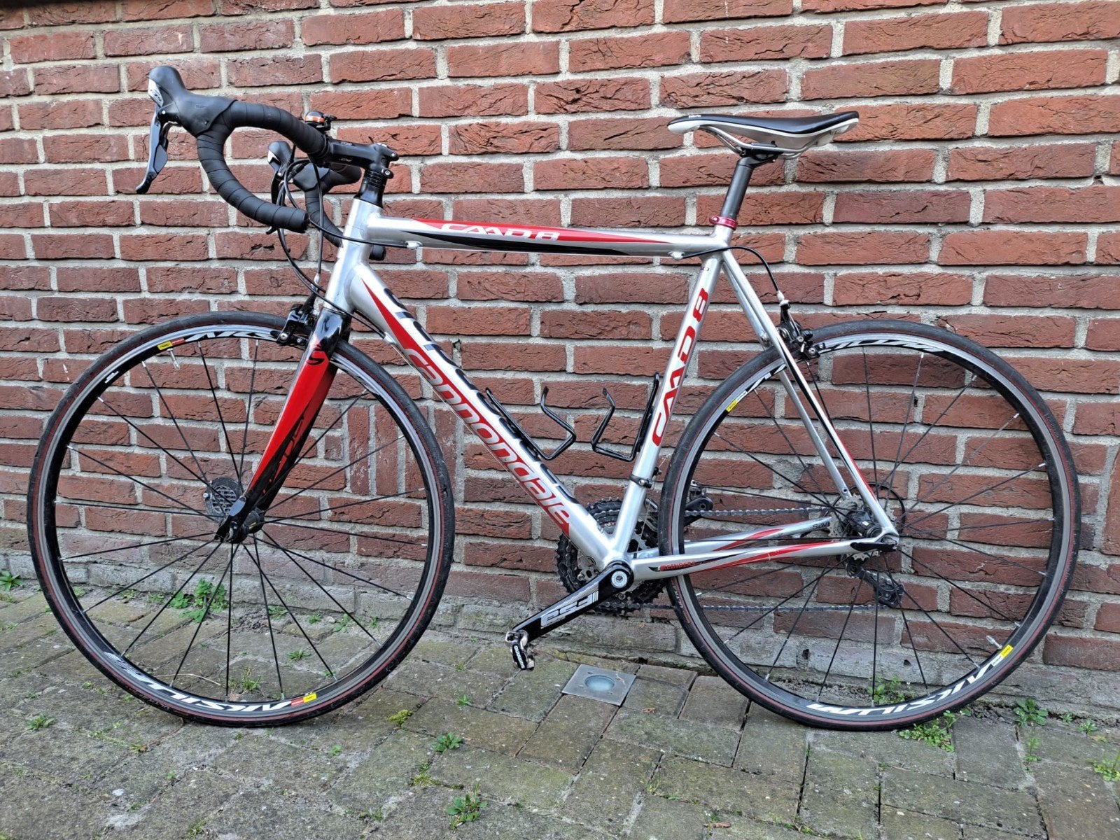 Cannondale racefiets met Shimano 105 afmontage, 28 inch, Gebruikt, Aluminium, Meer dan 20 versnellingen