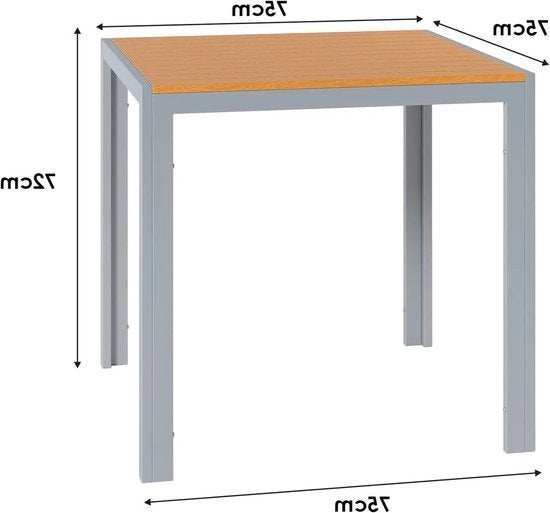 Tuin- en Balkontafel – Buitentafel – Bistrotafel, Corvance B.V., Verzenden, Nieuw, Corvancebol@gmail.com