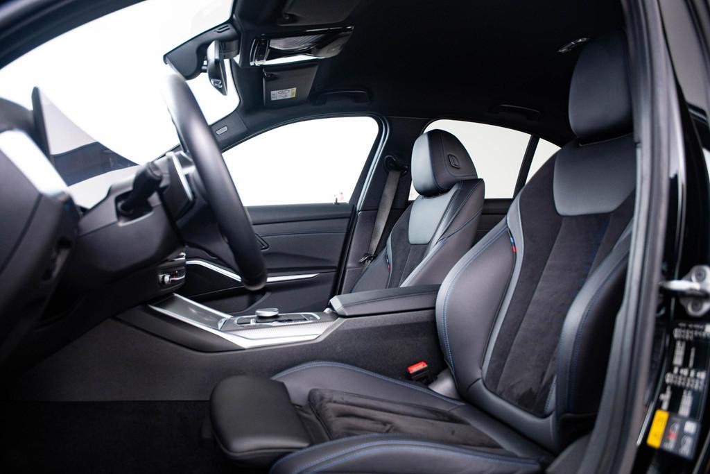 BMW 3-serie 330e M Sport - Ambiance verlichting - Parking As, Achterwielaandrijving, Gebruikt, 4 cilinders, Zwart