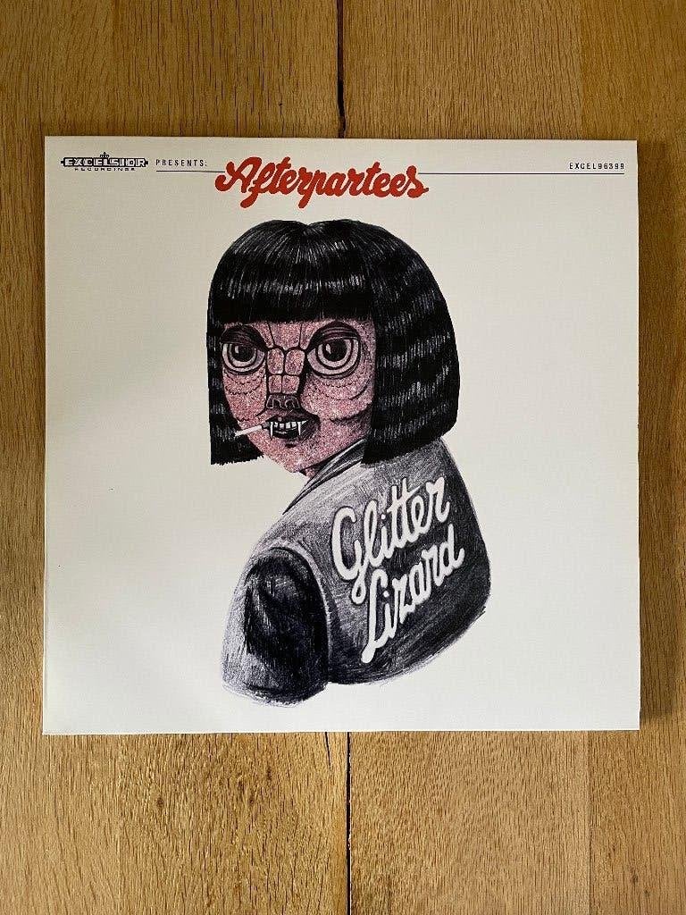 Afterpartees - Glitter Lizard LP vinyl Garage rock pop, LP, Ophalen of Verzenden, Zo goed als nieuw, Indie Rock