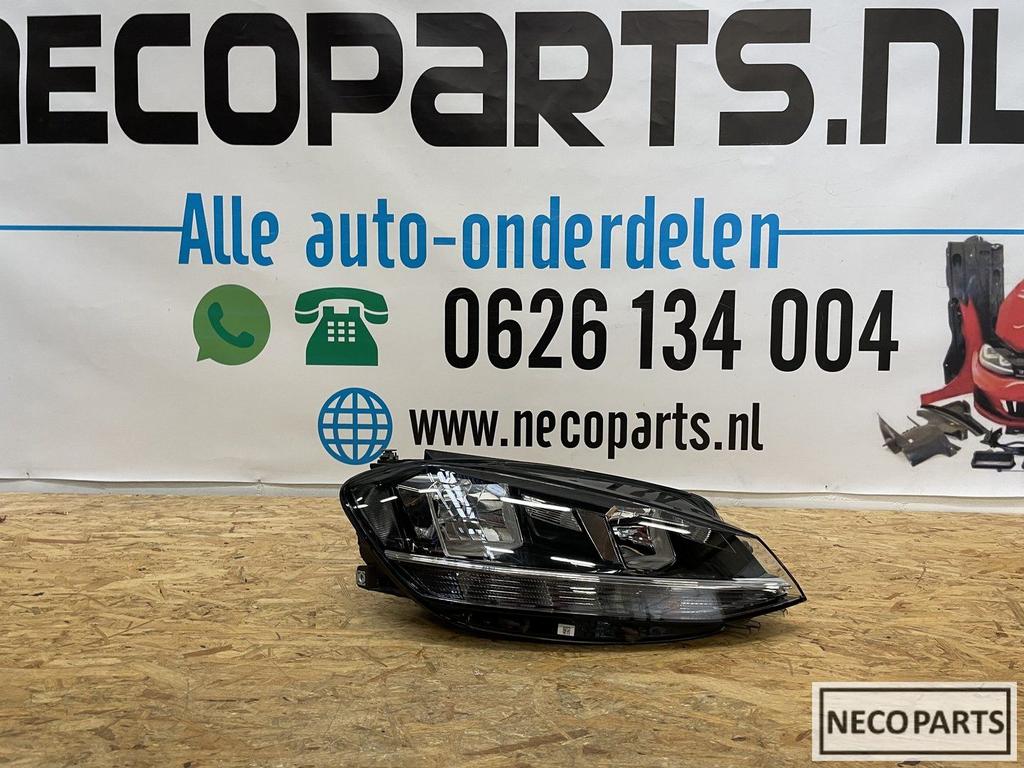 VW GOLF 7 7.5 FACELIFT H7 LED KOPLAMP RECHTS 5G1941006D, Auto-onderdelen, Verlichting, Gebruikt, -, Volkswagen, -