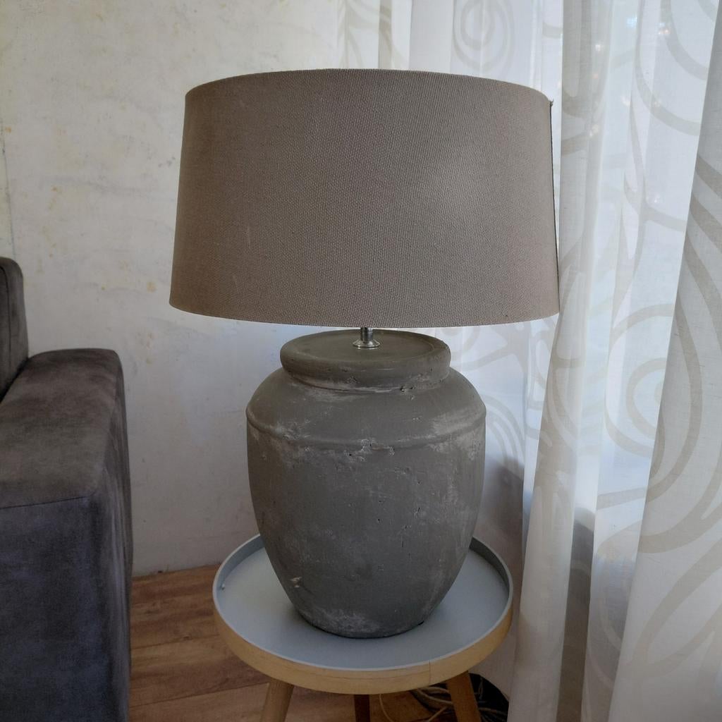 Mooie kruikenlamp, Ophalen of Verzenden, Rond