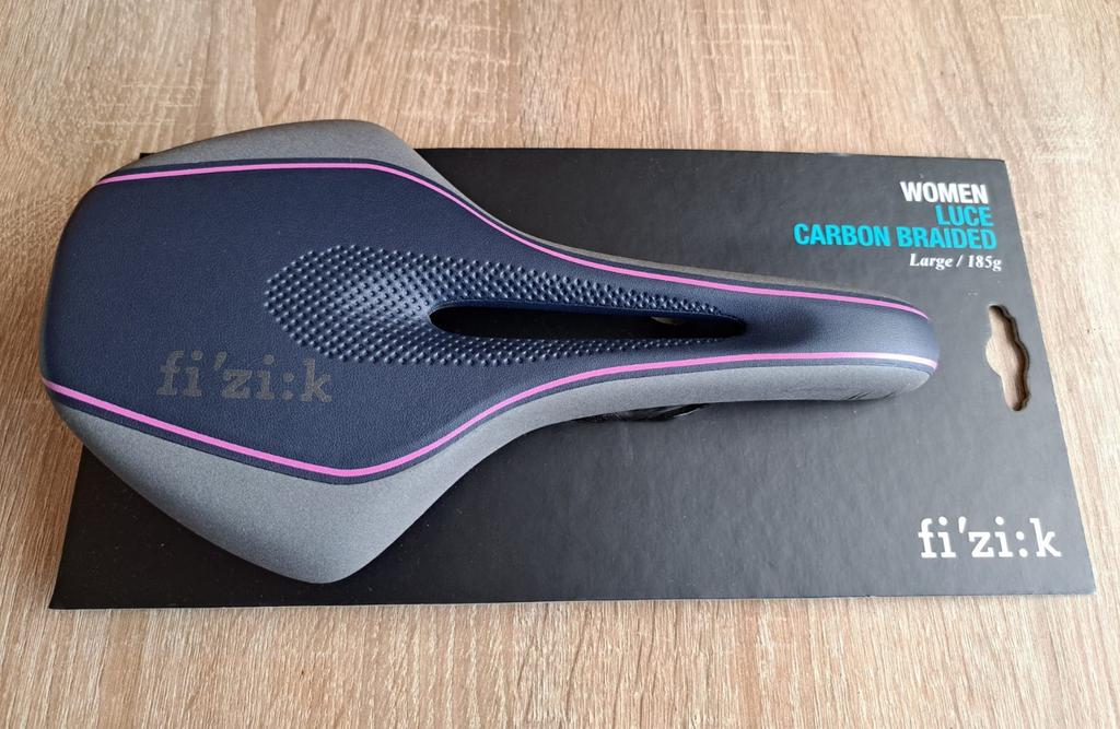 Carbon Luce Fizik 175 gr. racefiets mountainbike zadel, Nieuw, Ophalen of Verzenden, Fatbike, Zadel