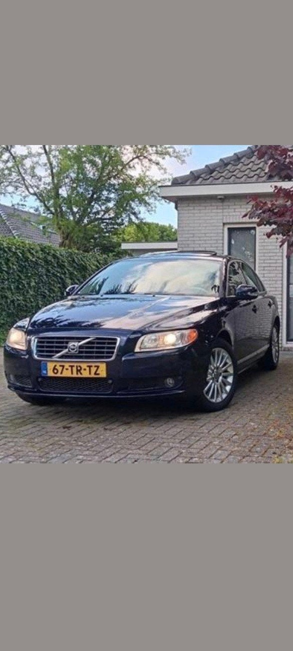 Volvo Summum S80 3.2 Geartronic Executive 2007 Blauw, 238 pk, 1800 kg, Particulier, 6 cilinders