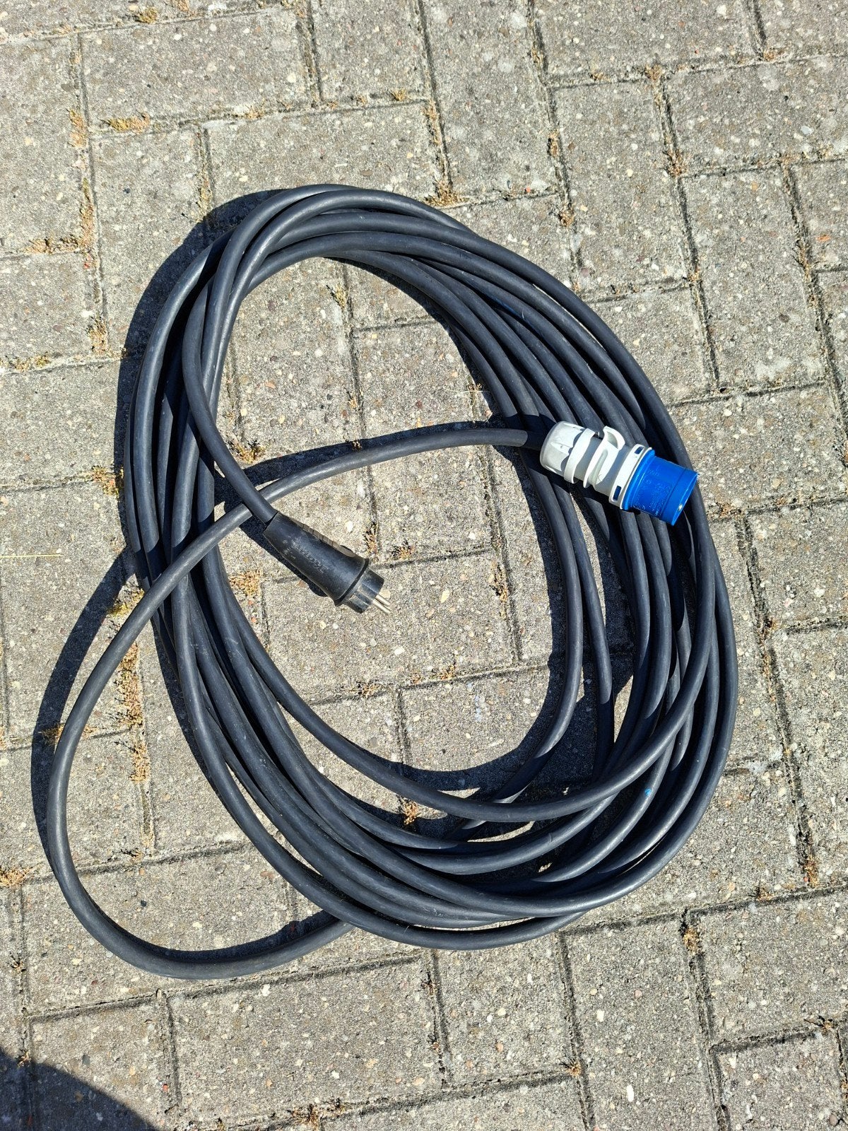16meter Walstroomkabel Campingkabel 3x2.5mm Neopreen, Ophalen of Verzenden, Gebruikt