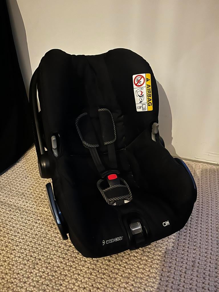 Maxi cosi citi autostoel, Autogordel, Ophalen of Verzenden, Zo goed als nieuw, 0 t/m 13 kg