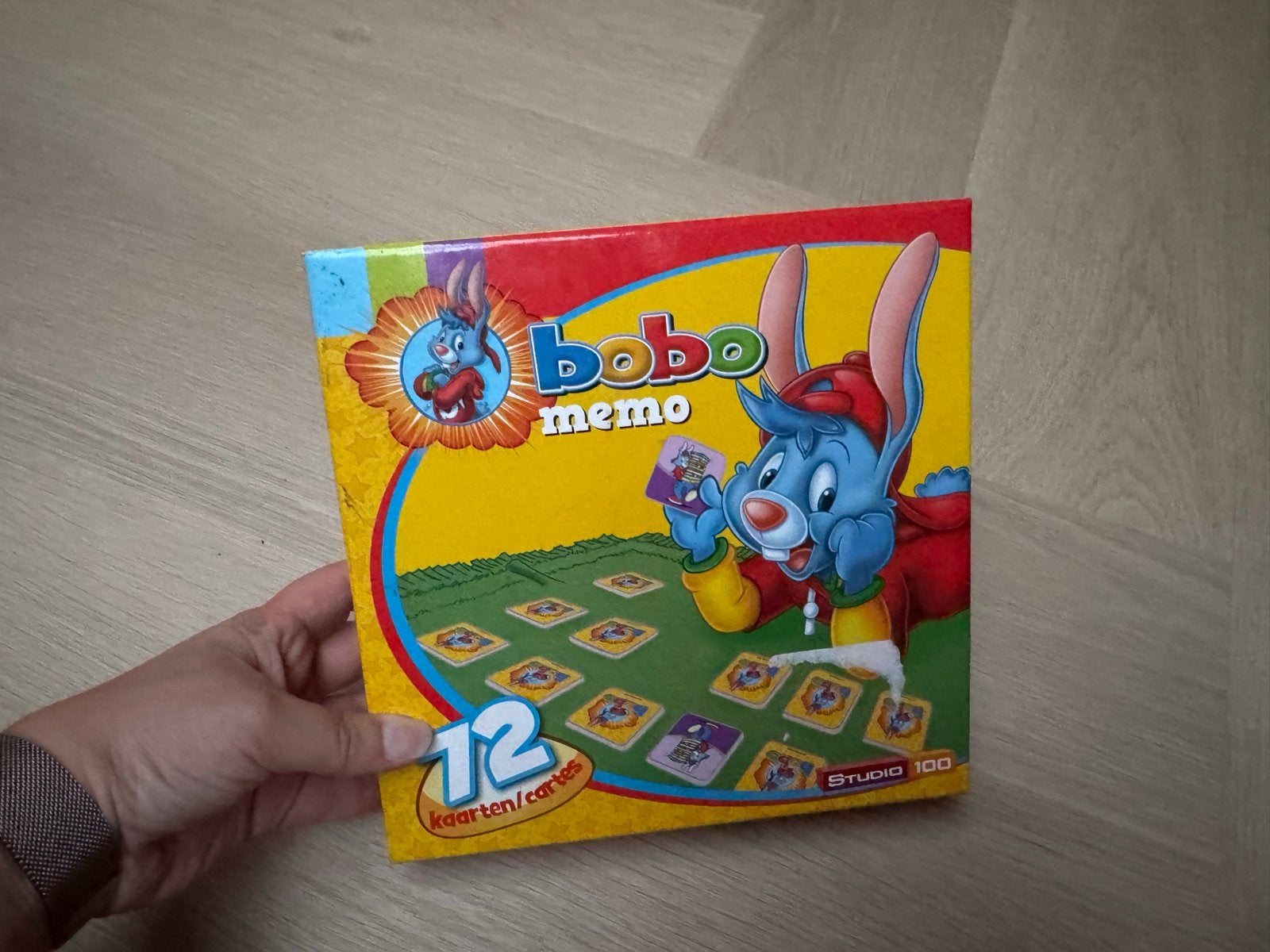 Bobo Memo Spel - Studio 100, Ophalen of Verzenden, Zo goed als nieuw