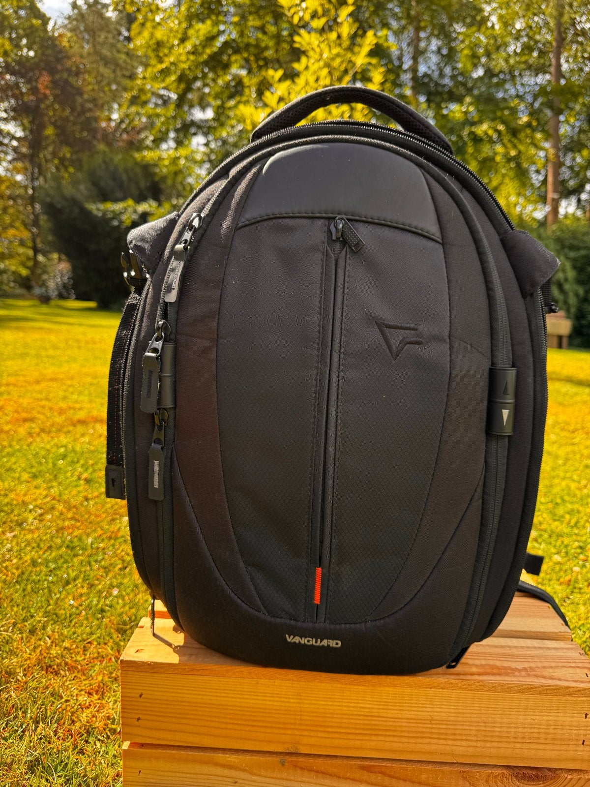 Vanguard Uprise 46 cameratas rugzak - Zelf in te delen, Rugtas, Gevoerd, Ophalen of Verzenden, Zwart