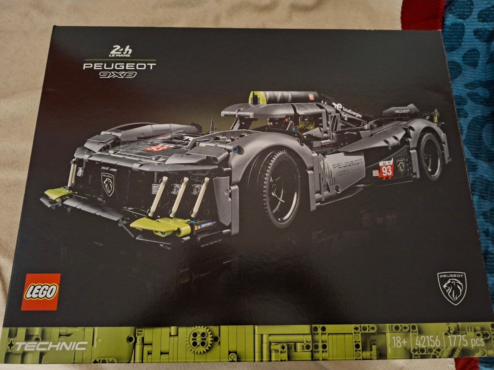 Lego Technic 42156 Peugeot Le Mans., Ophalen of Verzenden, Nieuw