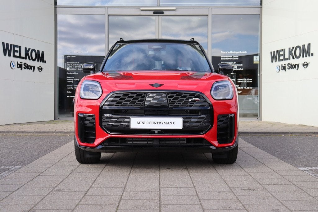 MINI Countryman C Automaat / John Cooper Works / Pakket M /, Met garantie (alle), Leder en Stof, Origineel Nederlands, Bedrijf