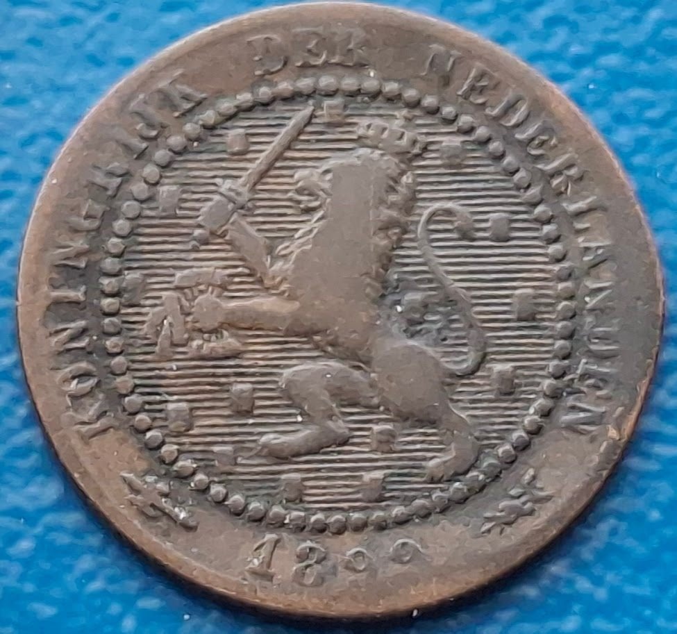 Nederland 1 cent 1899 - Wilhelmina*, Ophalen of Verzenden, Koningin Wilhelmina, 1 cent