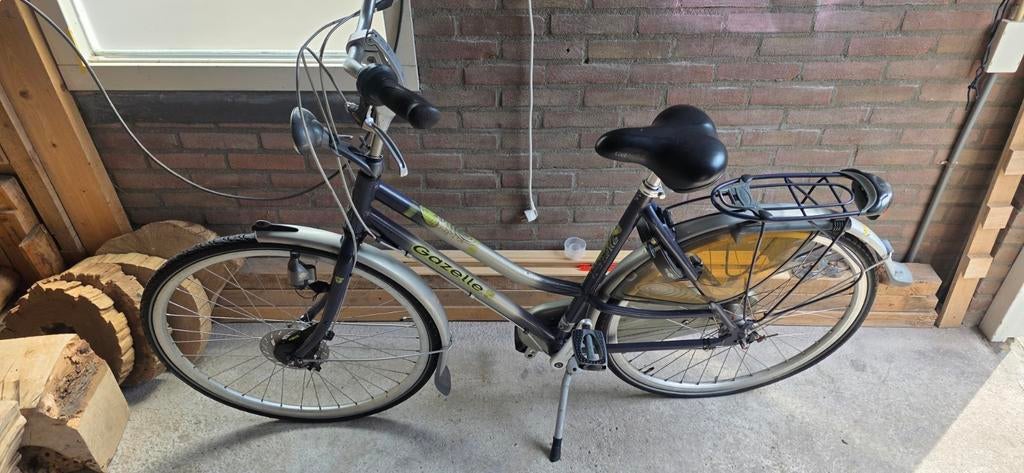 Gazelle damesfiets - opknapper, maar nog goed voor jaren, Fietsen en Brommers, Ophalen, Gebruikt, Versnellingen, Schijfrem