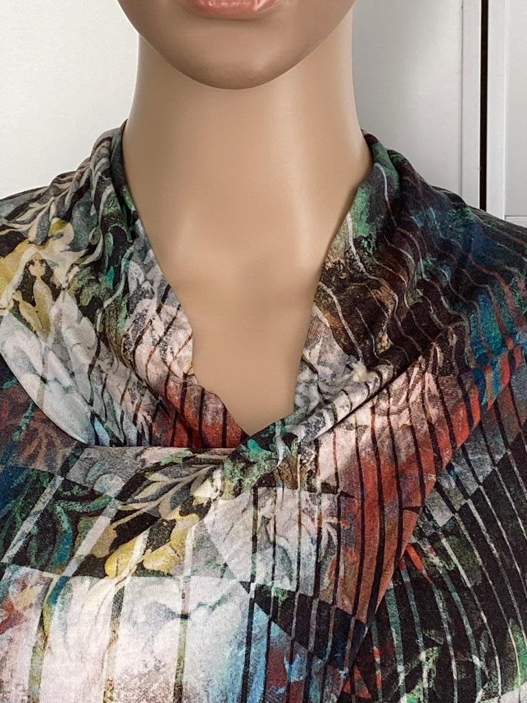 J620 Sommermann mt.XL=46/48 lange trui/shirt/blouse/tuniek, Maat 46/48 (XL) of groter, Ophalen of Verzenden, Zo goed als nieuw