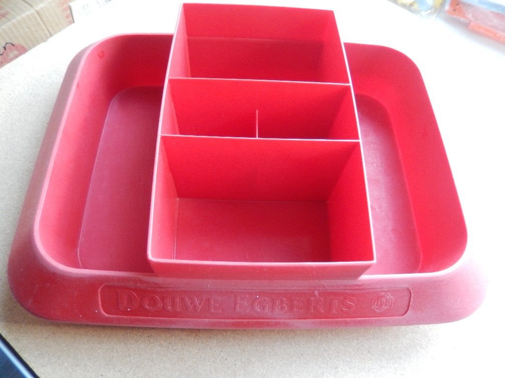 Douwe egberts bakje (wel verkleurd), Ophalen of Verzenden, Gebruikt