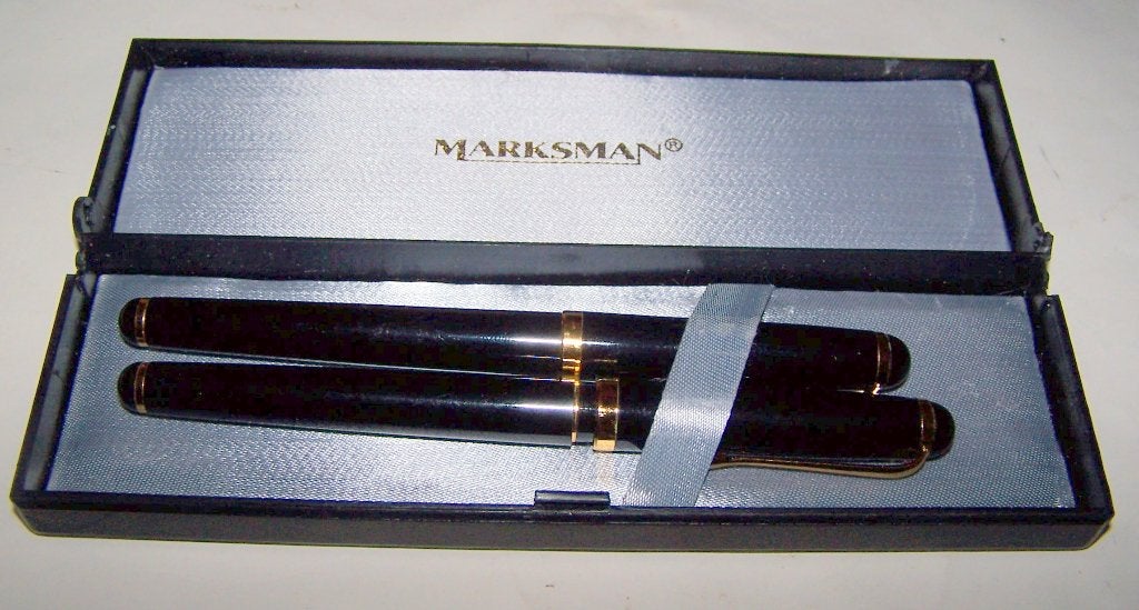 Marksman pennenset. Vulpen en balpen in doos. Nieuw., Ophalen of Verzenden, Nieuw