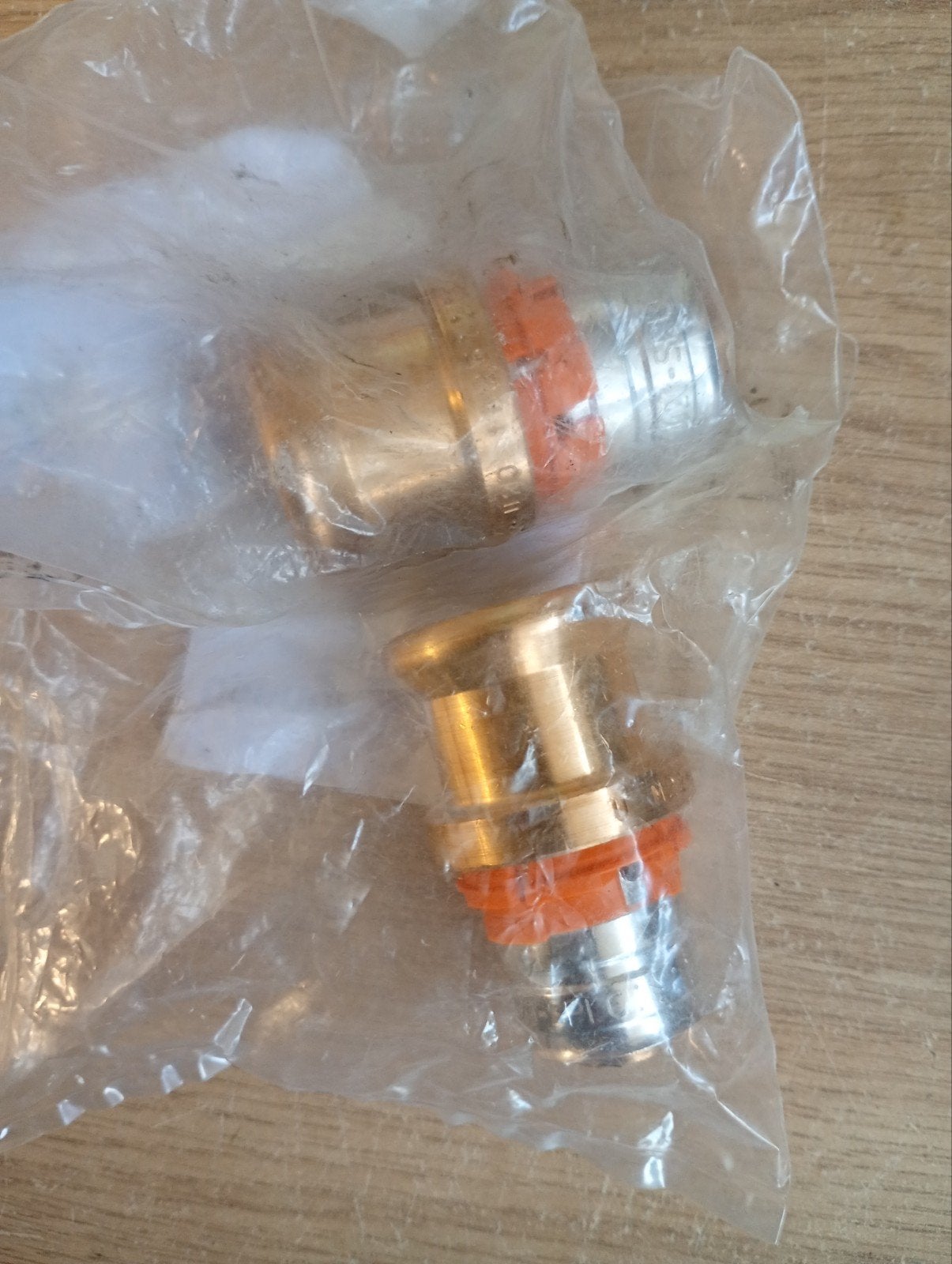 2 x Uponor S-Press M 20-22CU-SST koppelingen, Ophalen of Verzenden, Nieuw, Overige typen