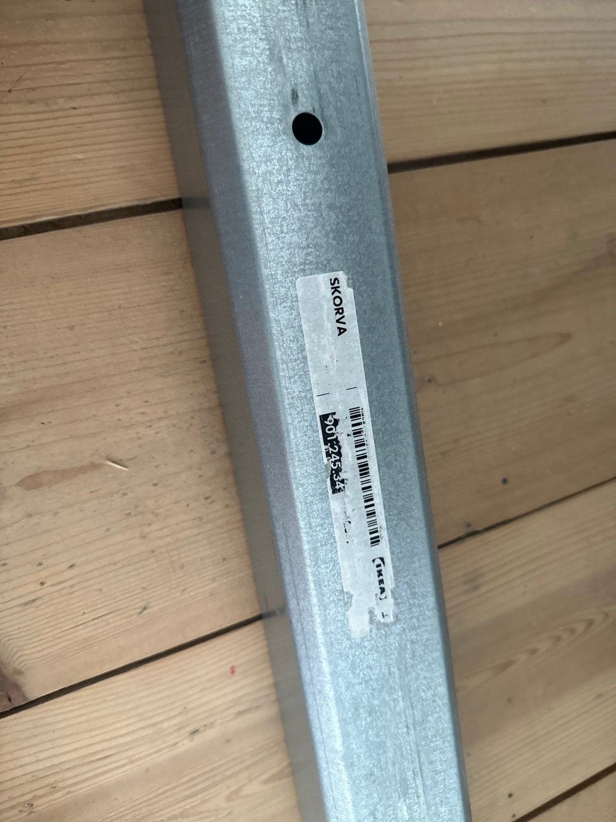 IKEA Skorva middenbalk, Ophalen, Gebruikt, Tweepersoons, 140 cm
