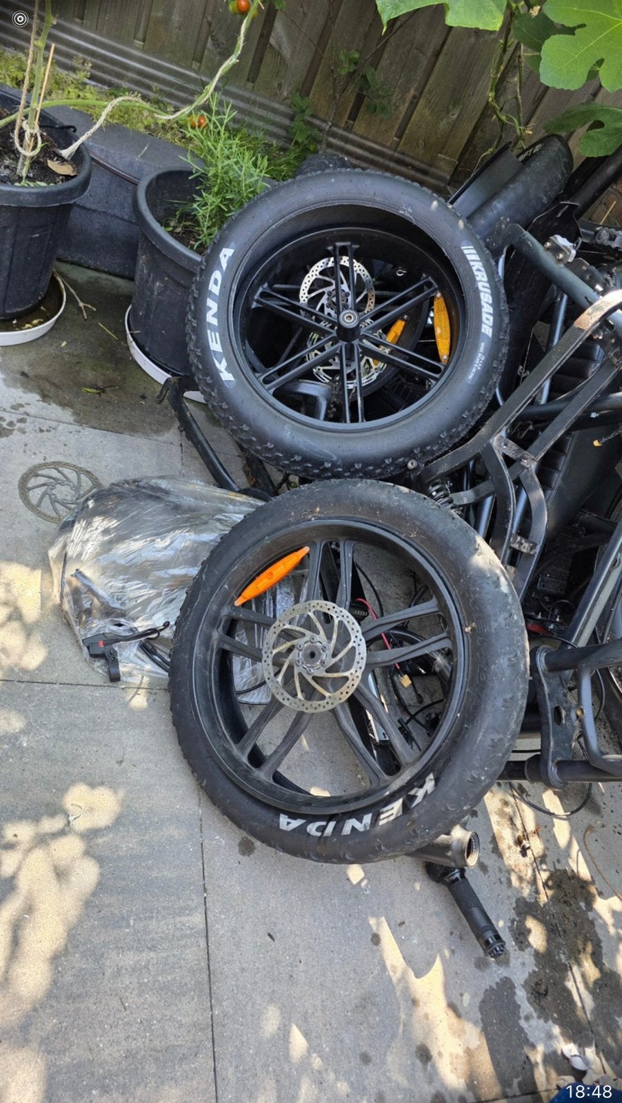 Te koop aangeboden diverse fatbike onderdelen, Ophalen of Verzenden