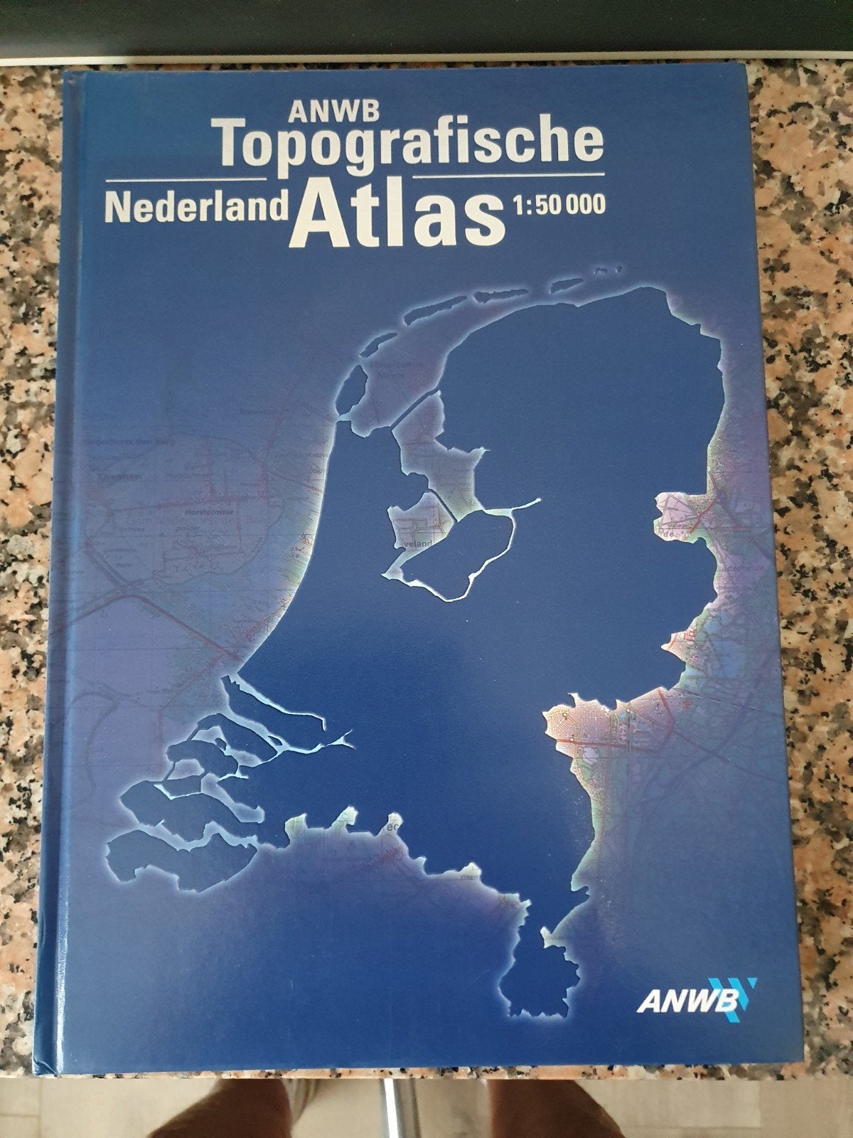 ANWB Topografische Nederland Atlas 1:50 000, Boeken, Overige atlassen, Ophalen of Verzenden, Zo goed als nieuw, 1800 tot 2000