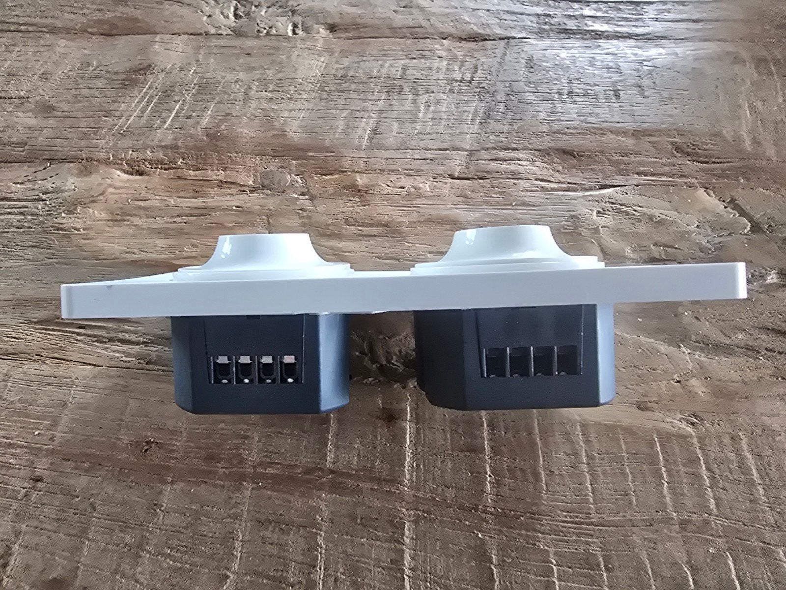 Foto 3 van Dubbele dimmer voor inbouw - Wit