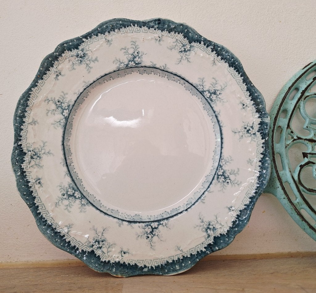 Antiek John Maddock & Sons, decor 'Hamilton' bord, Ophalen of Verzenden