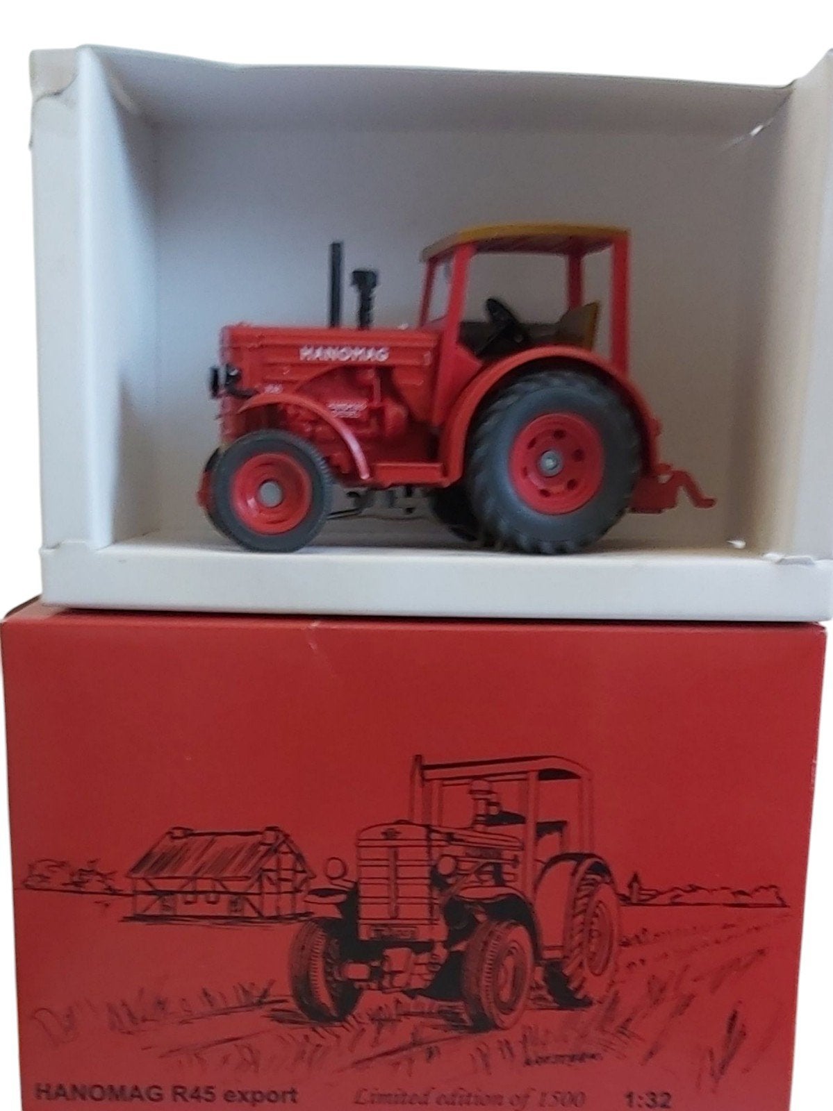 Siku 3460 Hanomag R45 Export rood nieuw schaal 1:32, Ophalen of Verzenden, Nieuw, Tractor of Landbouw, SIKU