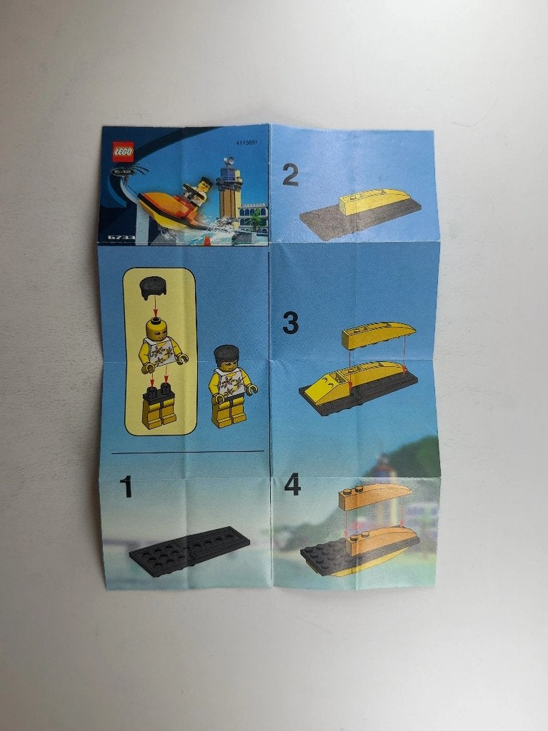 LEGO Island Xtreme Stunts 6733 (Instructions) for Set 6733 S, Kinderen en Baby's, Speelgoed | Duplo en Lego, Gebruikt, Overige thema's