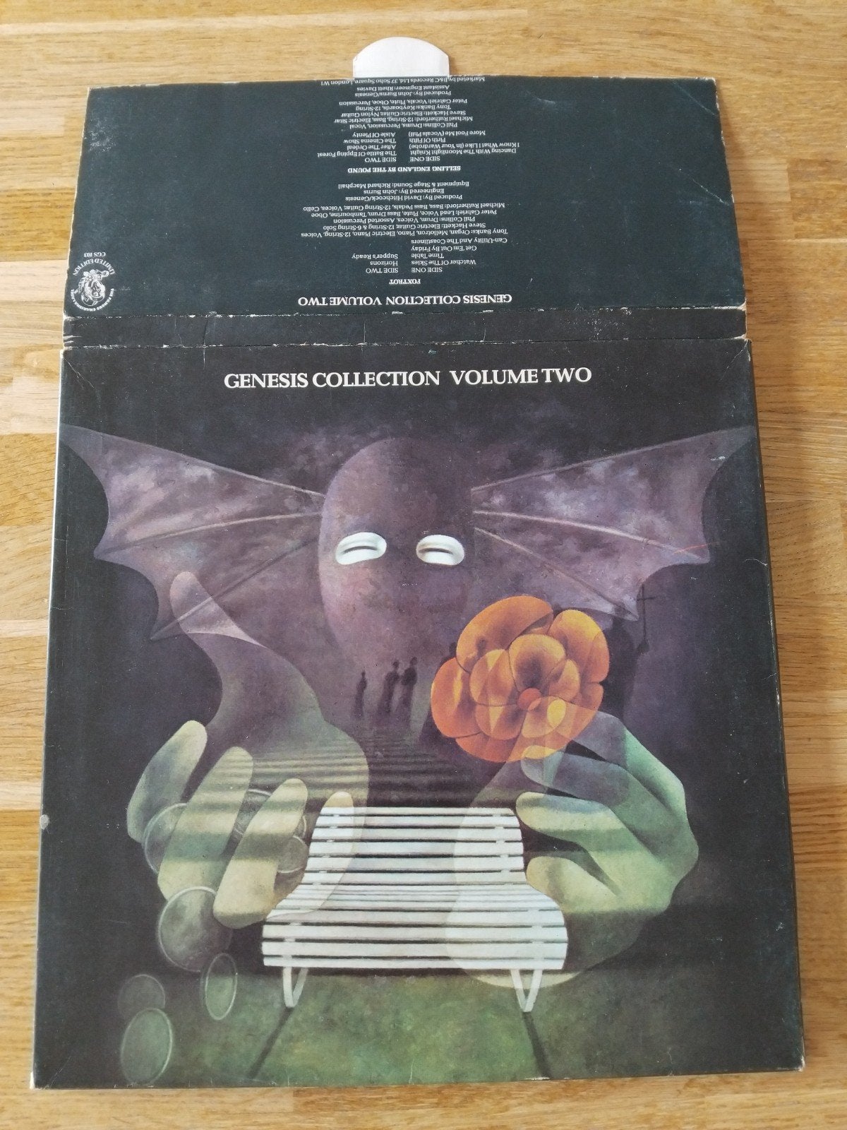 GENESIS BOX 2 LP's 1975 UK press Rare!, Cd's en Dvd's, Boxset, Rock, Gebruikt, Ophalen of Verzenden