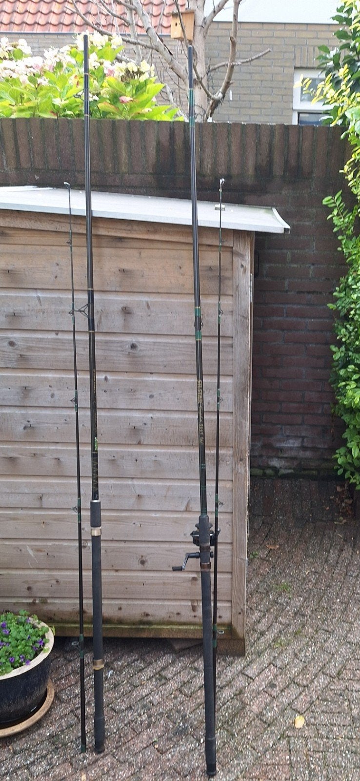 Mitchell 3559-360 Werphengel met Mitchell 300 molen, Ophalen, Gebruikt, Complete hengel