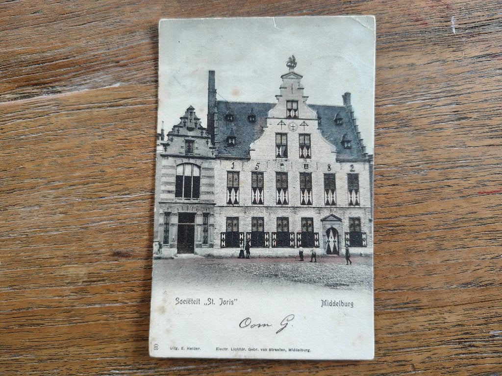 Middelburg societeit st Joris, Verzenden, 1920 tot 1940, Zeeland