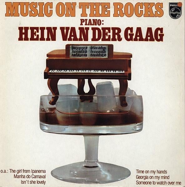 LP - Hein van der Gaag ‎– Music On The Rocks - Latin-jazz, 1960 tot 1980, Inclusief binnenhoes, Ophalen of Verzenden, Zo goed als nieuw