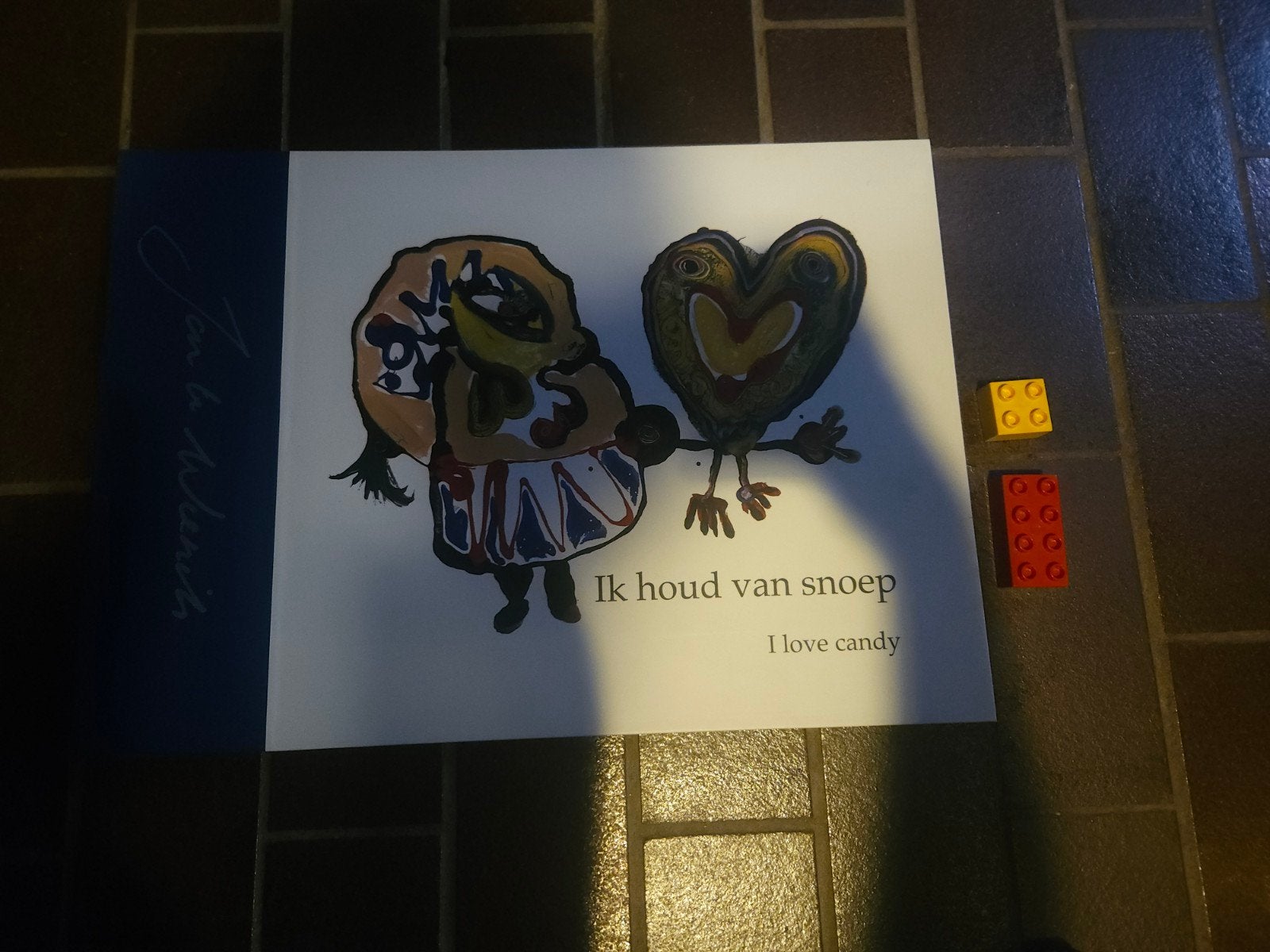 Groot exemplaar Jan te Wierik - Ik houd van snoep, Ophalen of Verzenden, Zo goed als nieuw, Jan te Wierik, 3 tot 4 jaar
