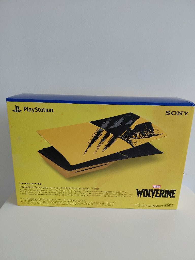 PS5 Slim Console Cover / Plate / Paneel Marvel's Wolverine, Ophalen of Verzenden, Nieuw, Controller, PlayStation 1