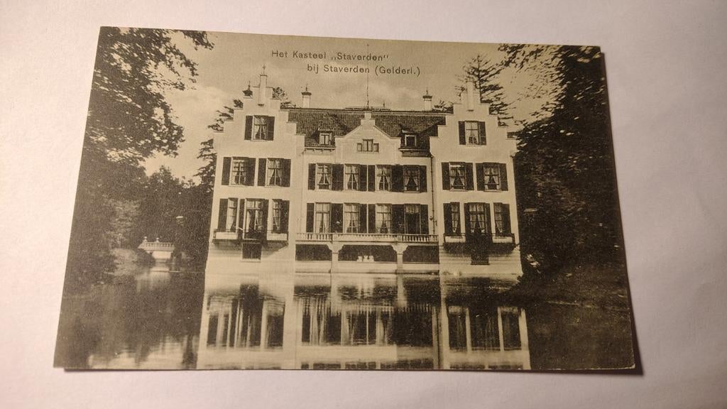Staverden Het Kasteel "Staverden", Ophalen of Verzenden