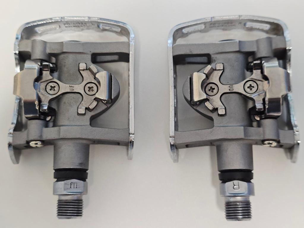Shimano PD-M324 combi pedalen - Nieuwstaat, Fietsen en Brommers, Fietsonderdelen, Crankstel of Pedalen, Elektrische fiets, Ophalen of Verzenden