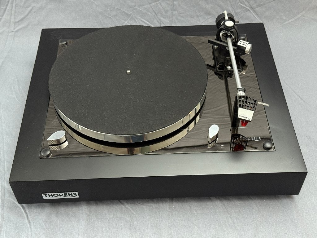 Thorens TD-160 Zwart met Ortofon 2M Red - Zomeraanbieding, Ophalen, Zo goed als nieuw, Platenspeler, Thorens